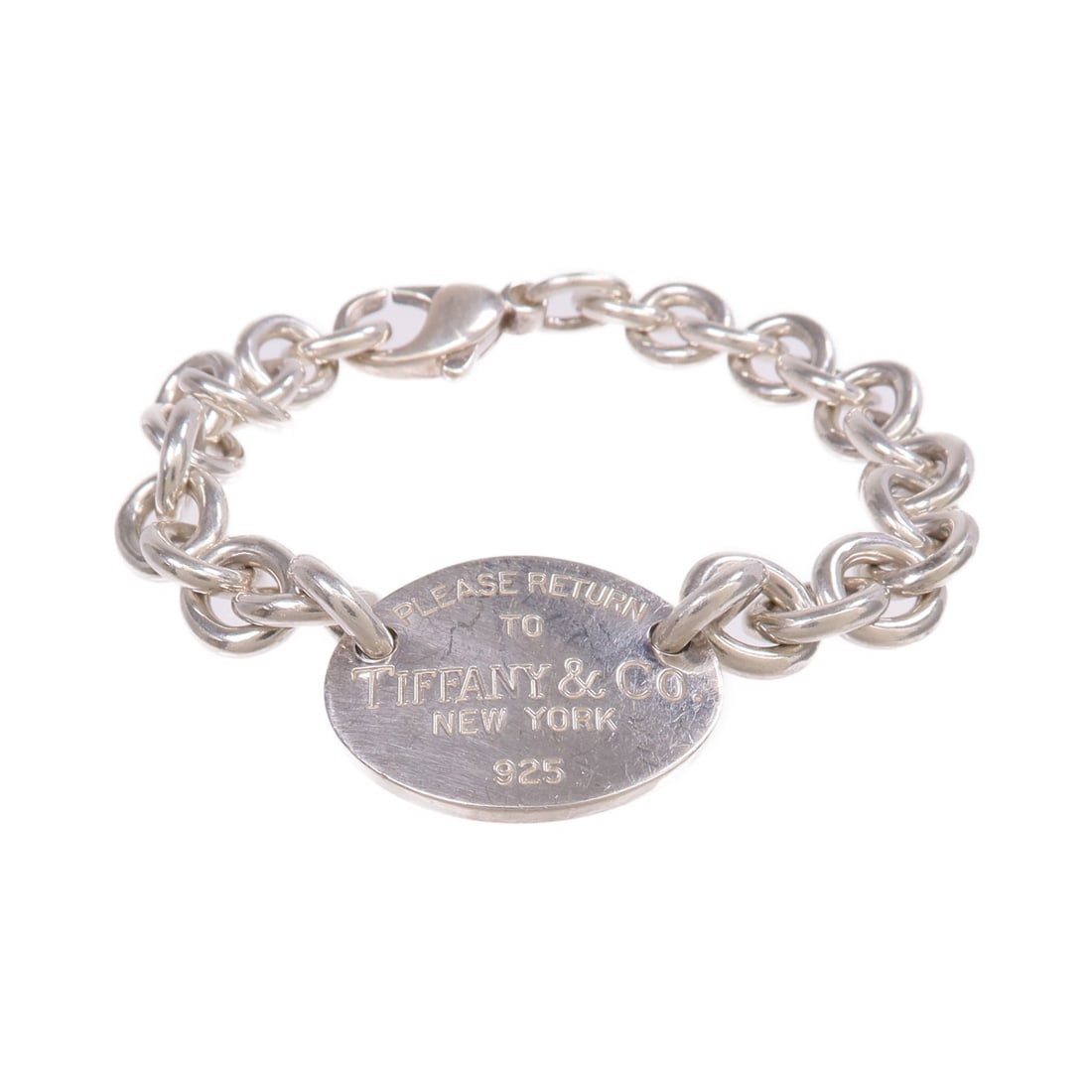 Sterling Silver 925 Women's Bracelet by Tiffany & Co.: Sterling Silver 925 Women's Bracelet by Tiffany & Co. This Tiffany & Co. bracelet is crafted from 925 sterling silver and features a sleek, classic design. Made for women, it showcases the brand's ren