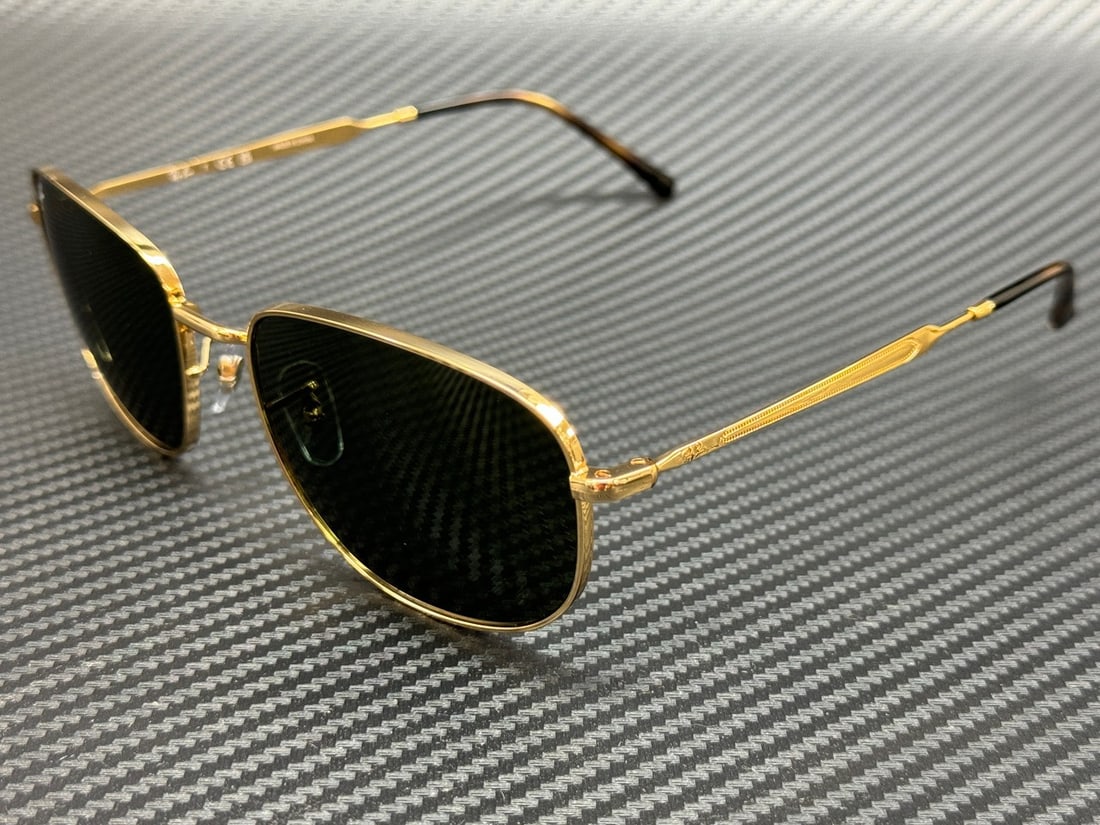 Ray-Ban RB3754 Arista Gold Green 60mm Sunglasses with Authenticity Certificate (1 of 5)