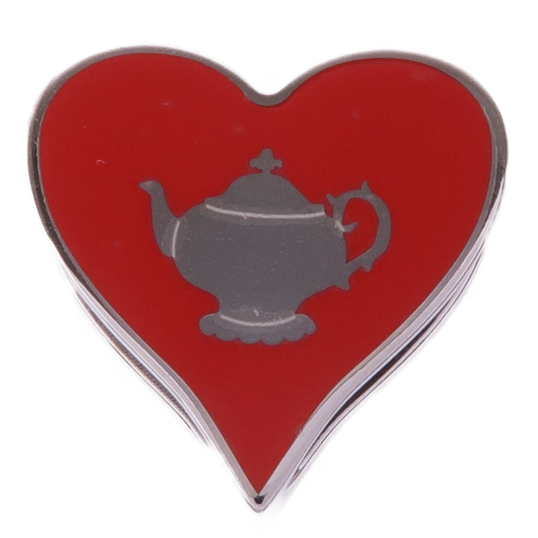 HERMES Red Scarf Ring Luxury Accessory Made in France (1 of 7)