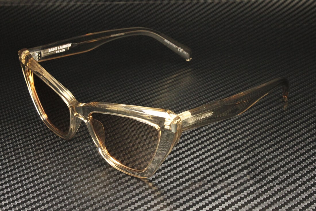 Saint Laurent SL 466 004 Nude Cat Eye Sunglasses with Original Case (1 of 4)