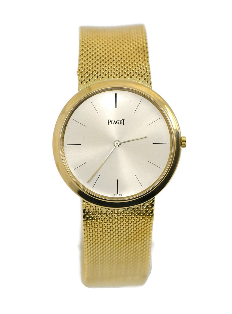 Piaget Classic 18K Yellow Gold Wristwatch Ref 902 with Box (1 of 5)