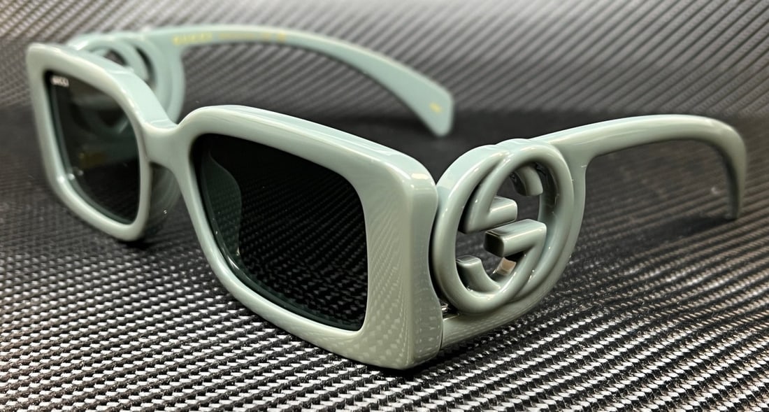 GUCCI GG1325S 003 Grey Frame Smoke Lenses Women's Sunglasses with Authenticity (1 of 5)