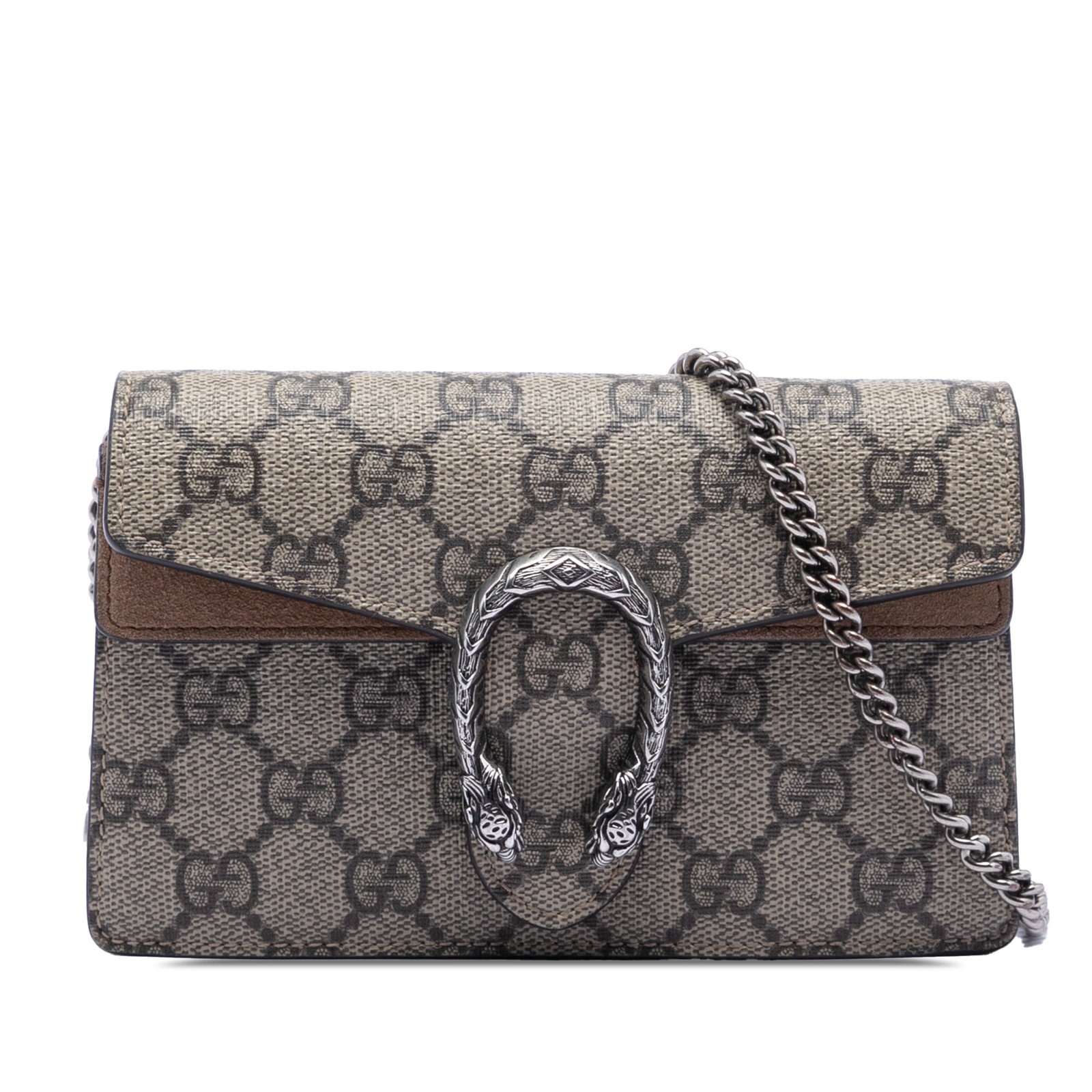 Gucci Dionysus Mini GG Supreme Beige Canvas Crossbody Bag (1 of 6)