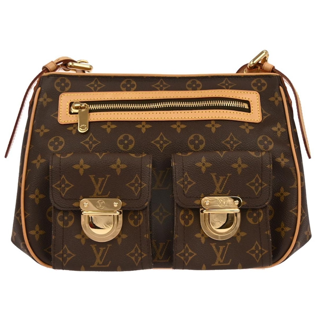 Louis Vuitton Hudson GM Monogram Canvas Medium Shoulder Bag M40045 (1 of 10)