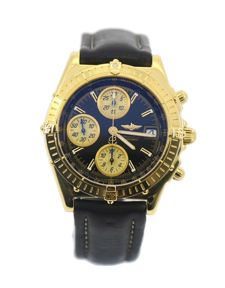 Men's Chronomat K13350 Automatic Watch in 18K Yellow Gold with Box and Papers (1 of 5)