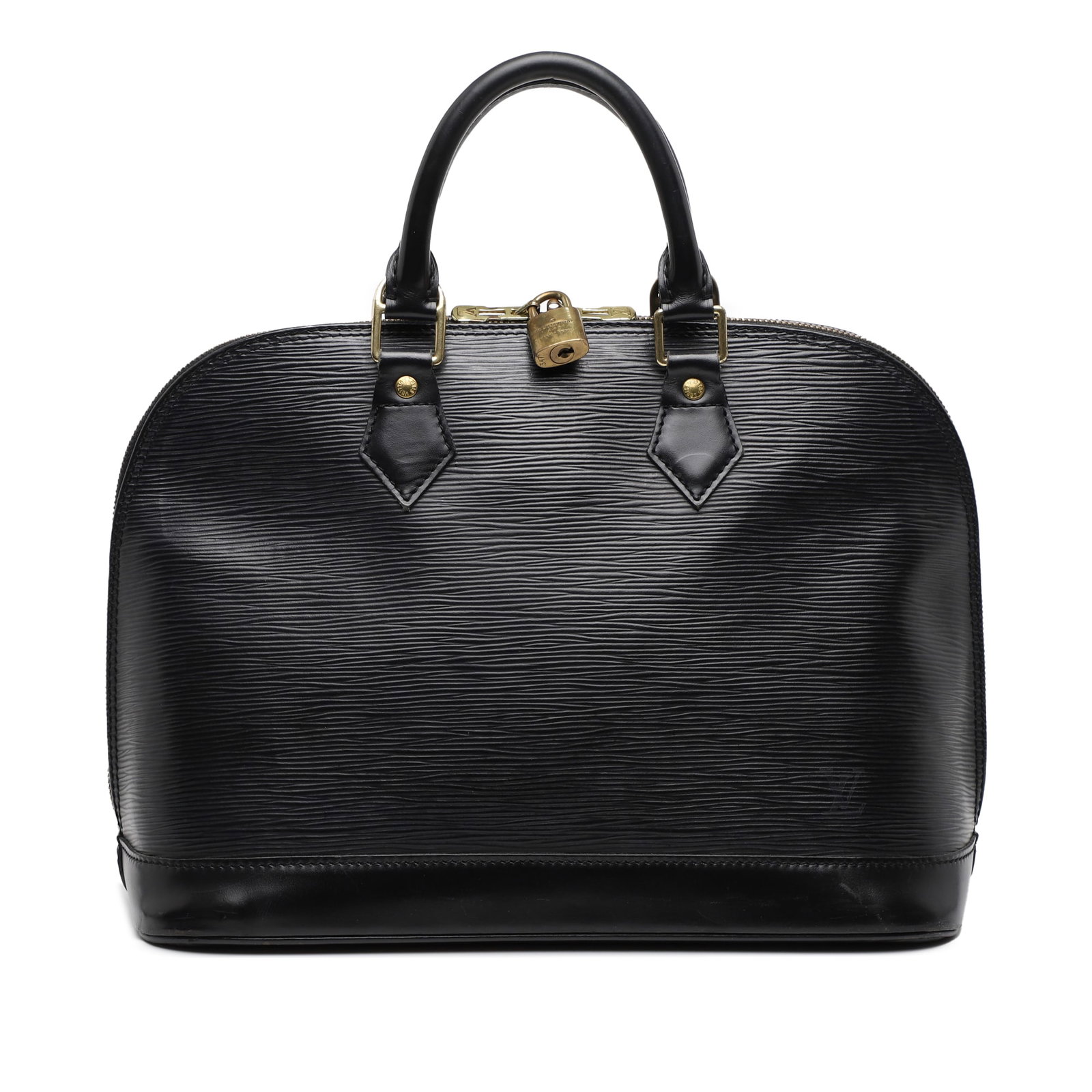 Louis Vuitton Epi Alma PM Black Leather Handbag (1 of 7)