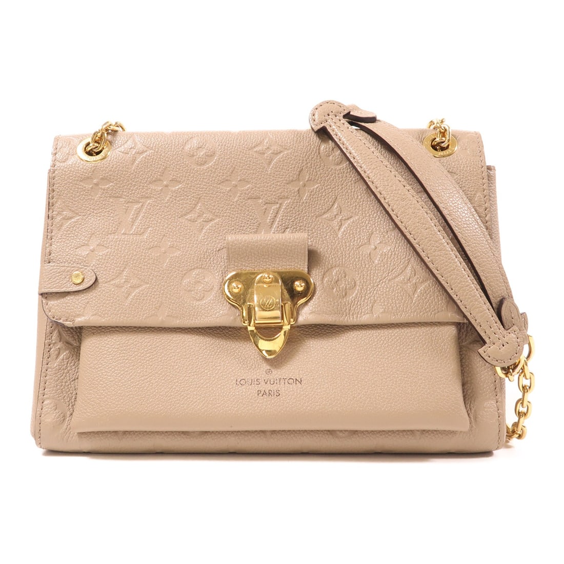 Louis Vuitton Vavin PM Monogram Calfskin Shoulder Bag Beige GHW M44929 (1 of 14)