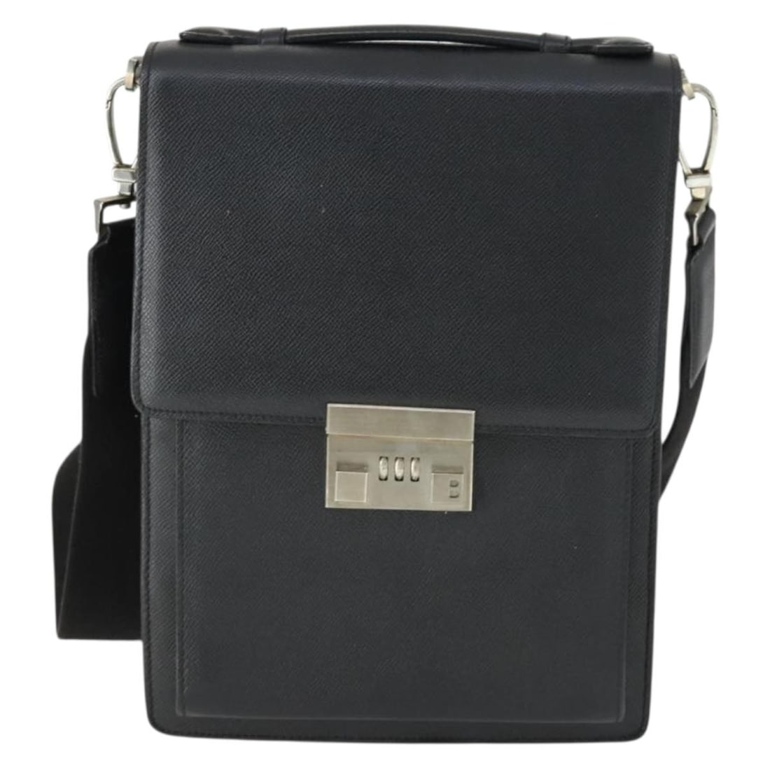 Black Leather Bally Vintage Shoulder Purse for Women (1 of 18)