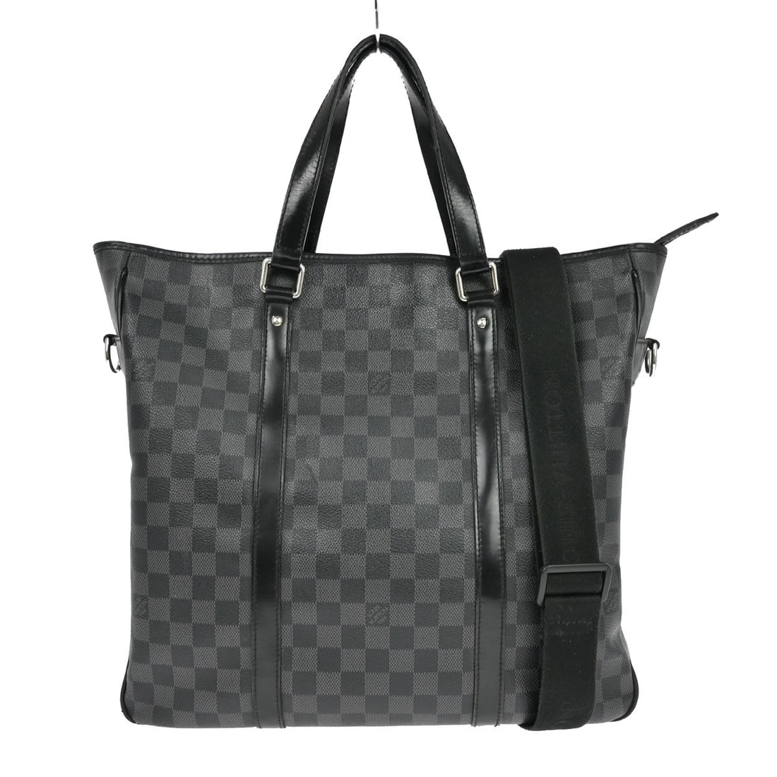 Louis Vuitton Tadao Damier Graphite Canvas Two Way Tote Handbag N51192 (1 of 18)