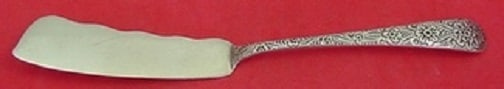 Tiffany & Co Antique Engraved Sterling Silver Master Butter Knife Wavy Blade (1 of 1)