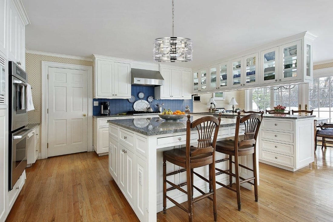 Kennedy 3-Light Chrome Crystal Chandelier for Dining or Kitchen Island (1 of 9)