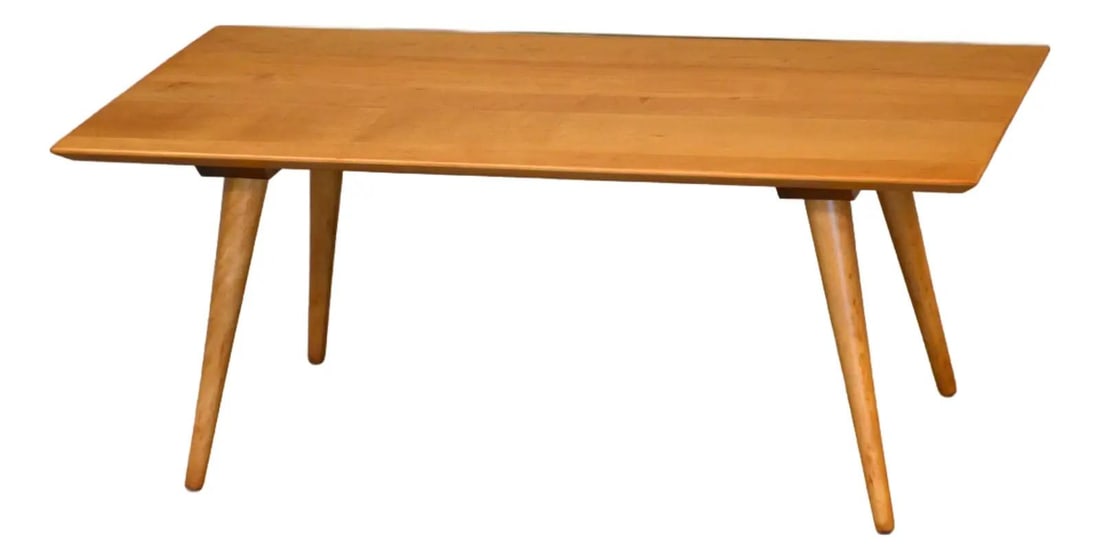 Mid Century Modern Paul McCobb Coffee Table 36 Inch Maple (1 of 5)