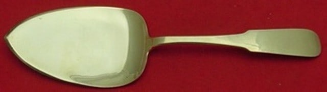 Old Newbury Crafters Moulton Sterling Silver Pie Server 8 7/8" (1 of 2)