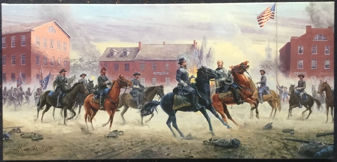 Mort Kunstler Are You Hurt Sir Limited Edition Signed Giclee Print AP 1/25 (1 of 5)