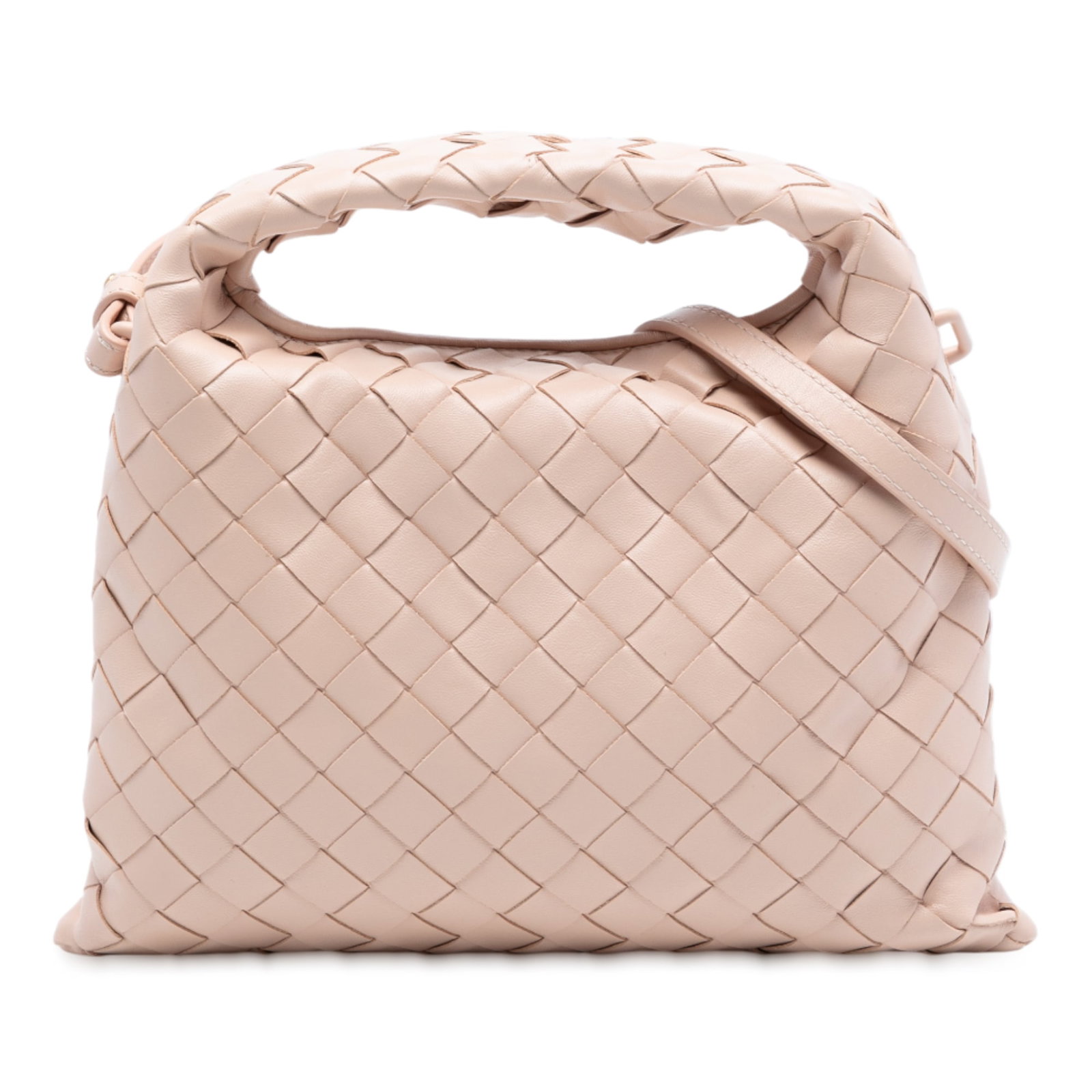 Mini Intrecciato Woven Leather Hop Satchel by Bottega Veneta (1 of 8)
