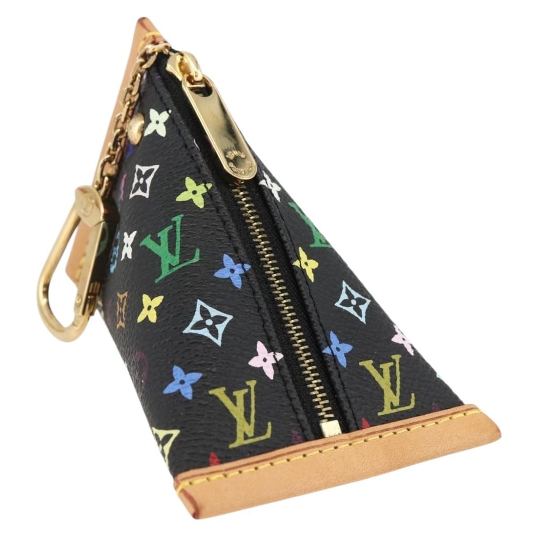 Louis Vuitton Multicolor Berlingo Black Canvas Coin Purse M58029 (1 of 18)