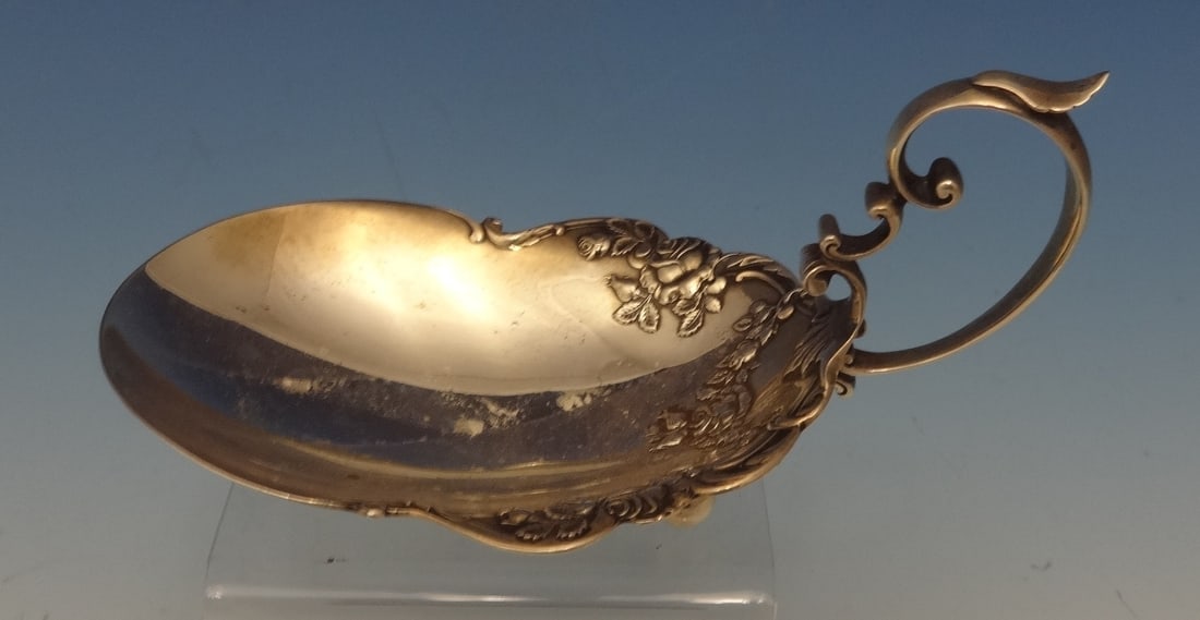 Durgin Marechal Niel Sterling Silver Candy Dish with Ball Feet (1 of 6)