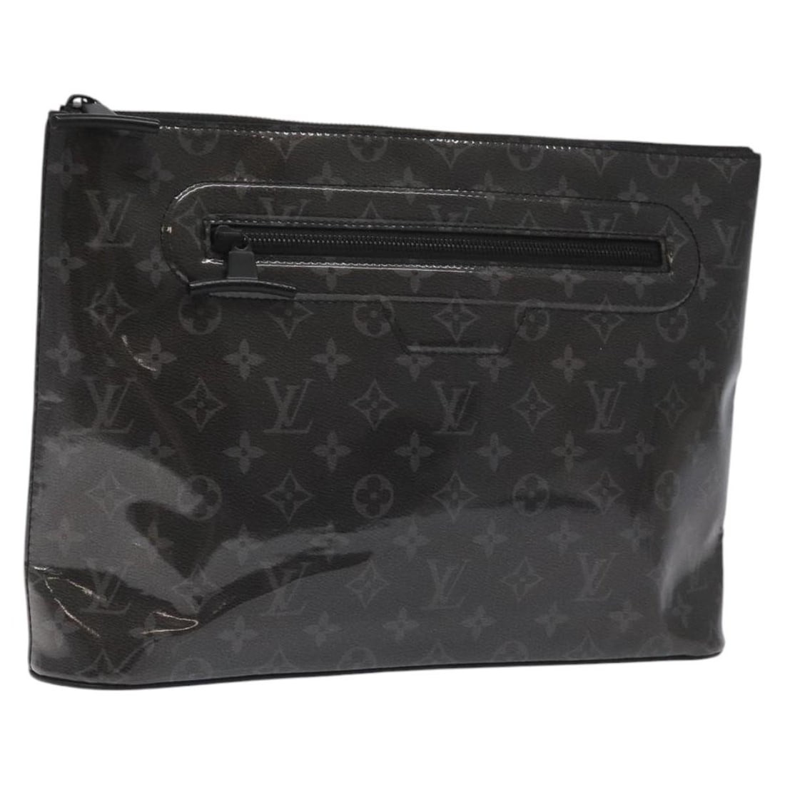 Louis Vuitton Monogram Eclipse Canvas Cosmos Clutch Bag M63373 (1 of 18)