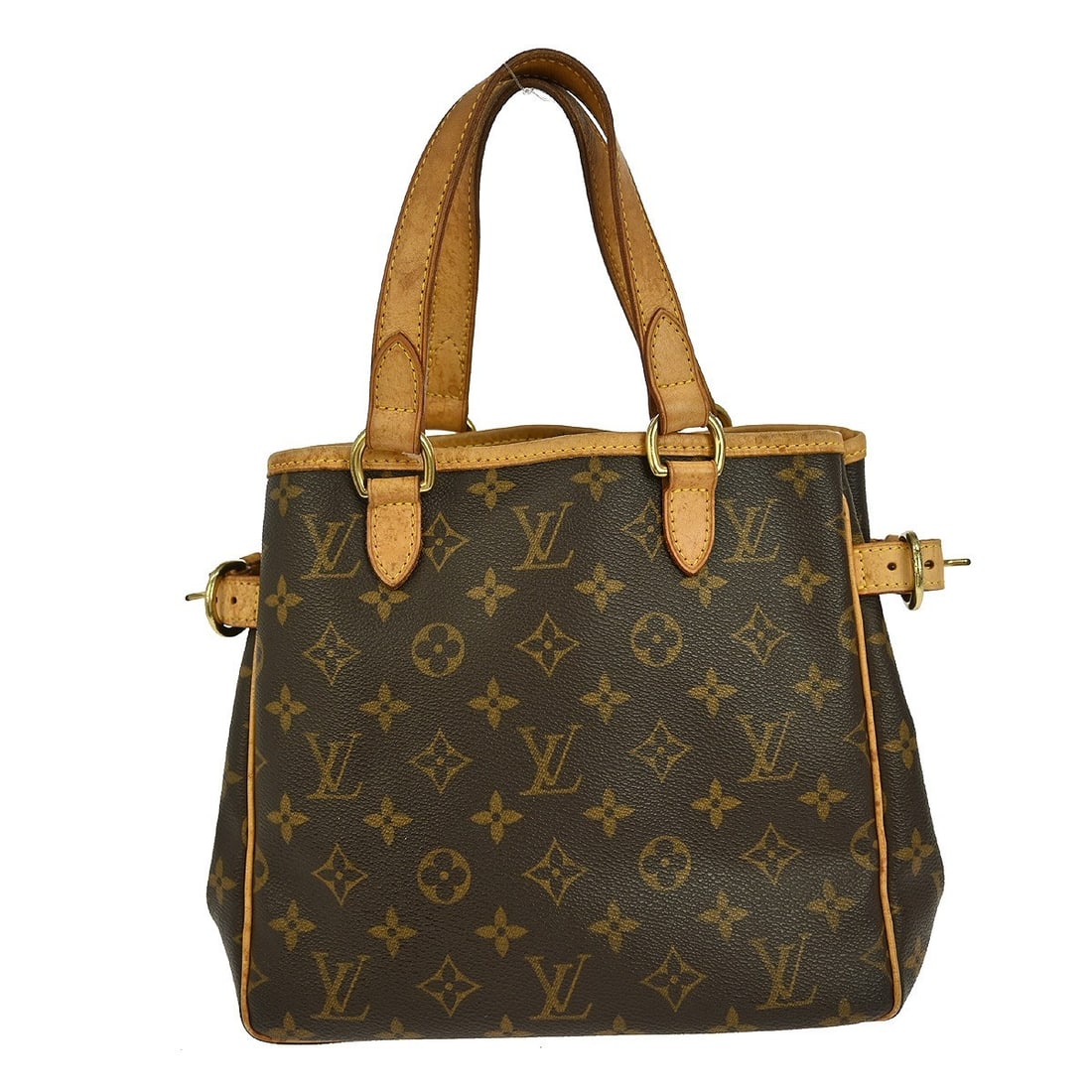 Louis Vuitton Batignolles Vertical Monogram Tote Bag M51153 Brown Canvas (1 of 9)
