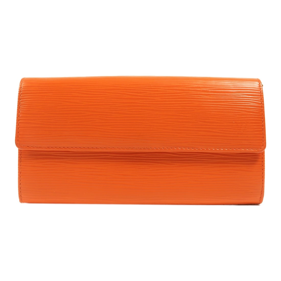 LOUIS VUITTON Portefeuille Sarah M60323 Epi Orange Wallet (1 of 11)