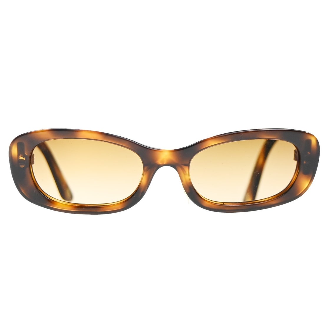 Brown Plastic Sunglasses by Chanel for Women 13.5cm Length: Brown Plastic Sunglasses by Chanel for Women 13.5cm Length Chanel women's sunglasses featuring a brown plastic frame with the iconic Chanel logo. Made in Italy, these sunglasses measure 13.5 cm in len