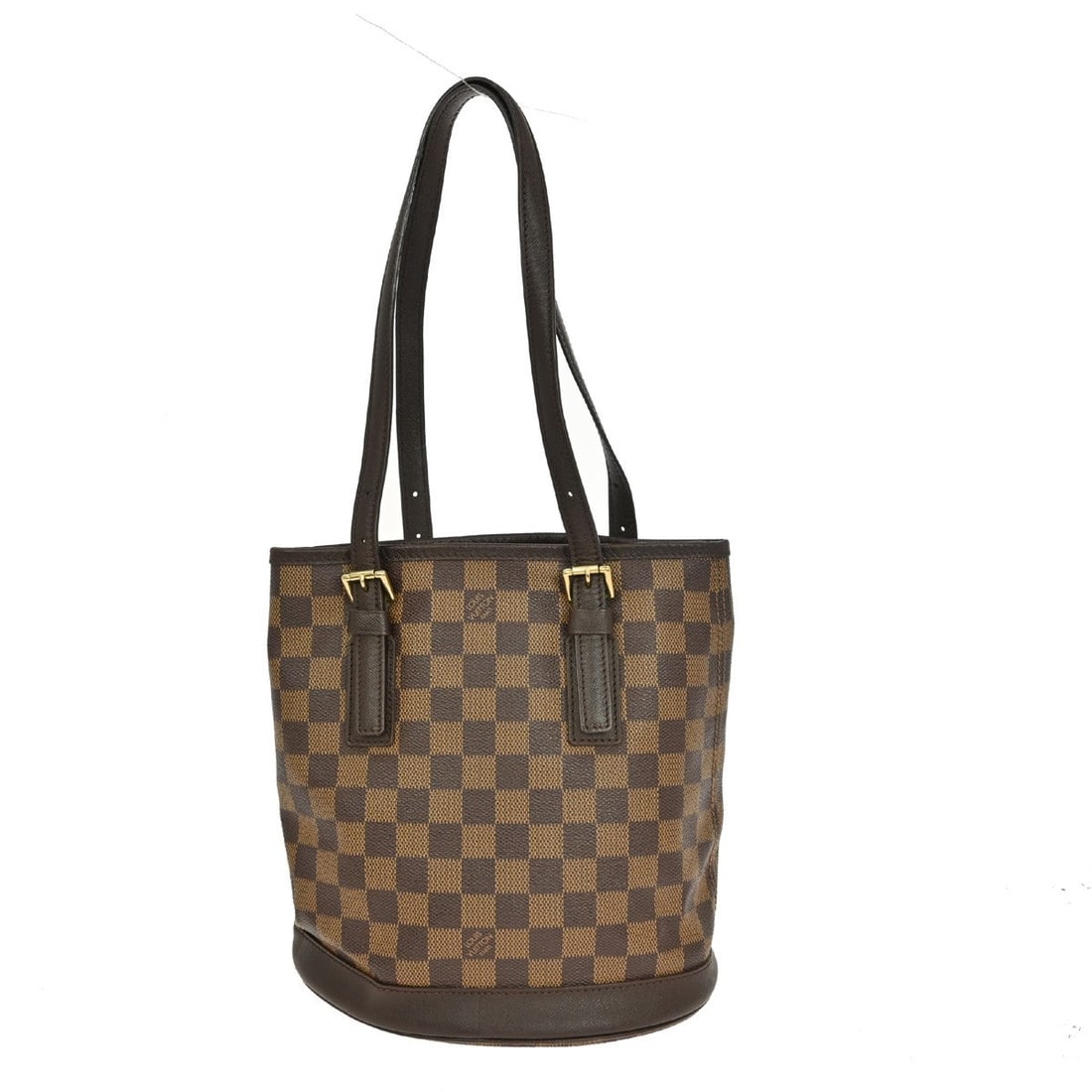Louis Vuitton Marais Damier Ebene Tote Bag N42240 Vintage: Louis Vuitton Marais Damier Ebene Tote Bag N42240 Vintage This Louis Vuitton Marais Hand Tote Bag features the iconic Damier Ebene canvas, blending style and functionality. With a medium size and an e