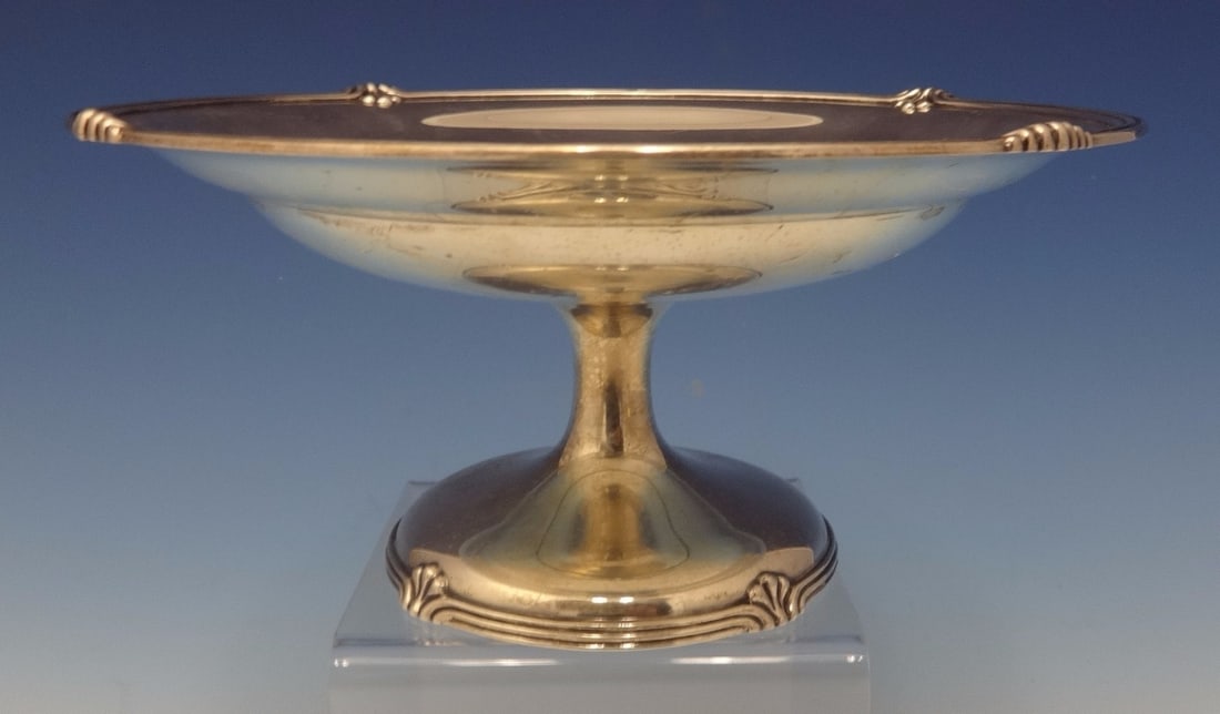 Towle Paul Revere Sterling Silver Compote 8 Diameter Raised Design (1 of 6)