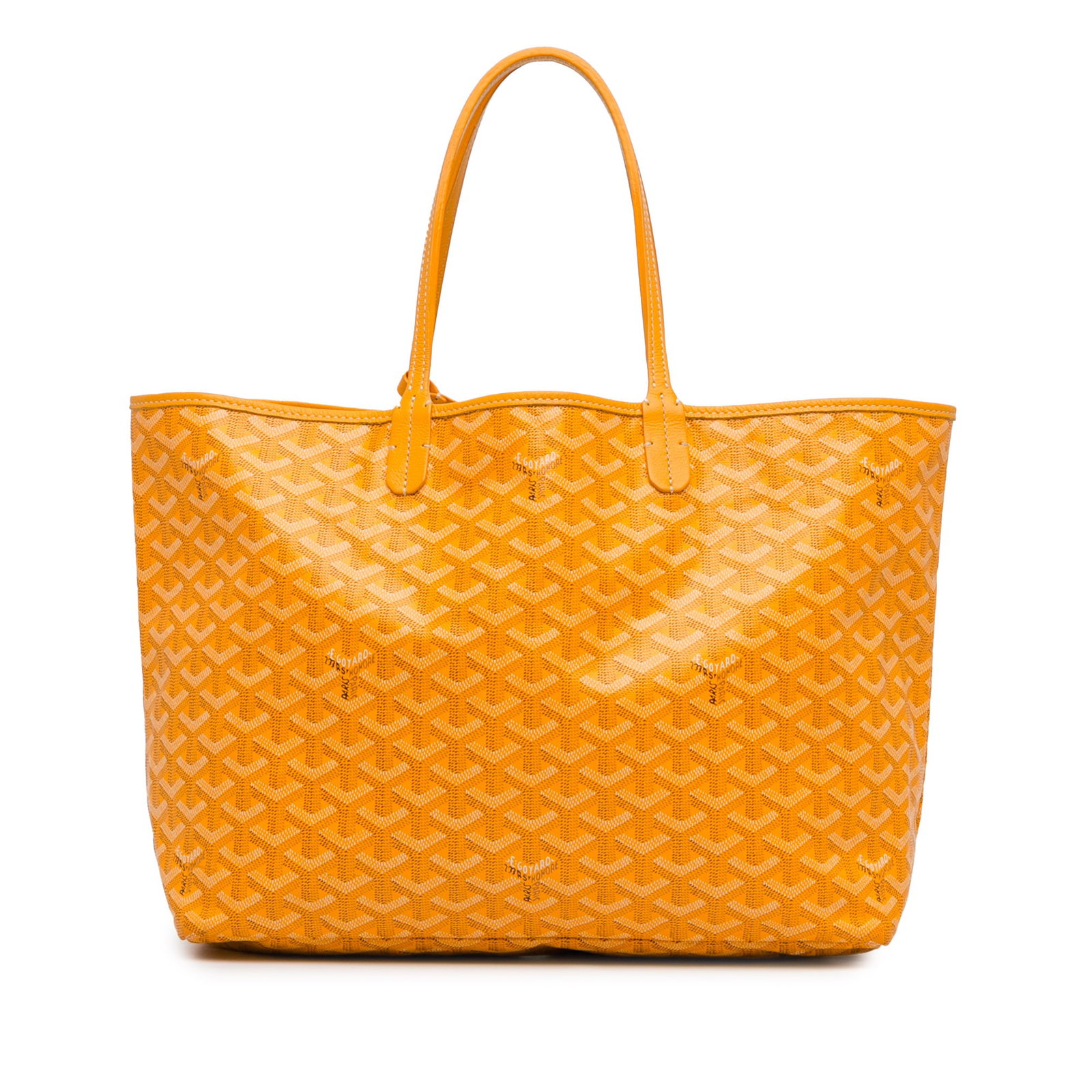 Goyard Saint Louis PM Yellow Tote with Removable Pouch (1 of 10)