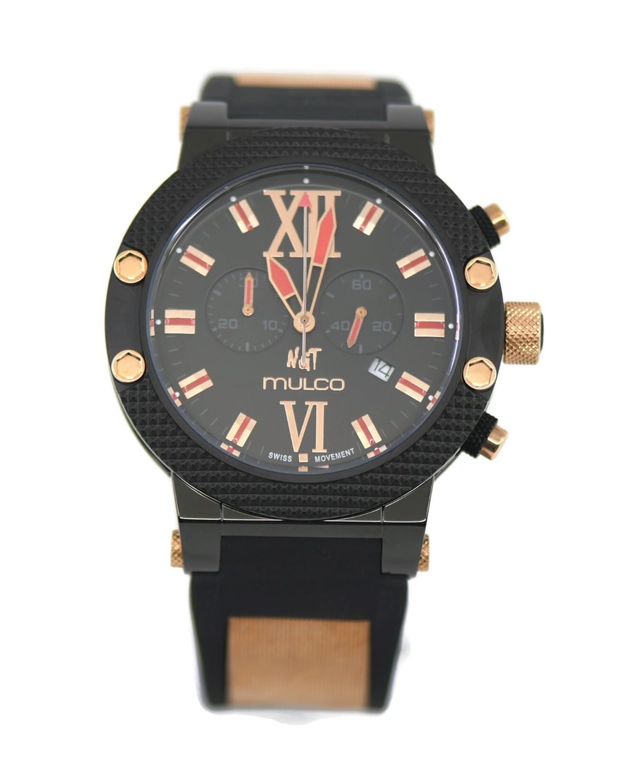 Mulco Nuit MW311010026 Two Tone Stainless Steel Watch with Box and Papers: Mulco Nuit MW311010026 Two Tone Stainless Steel Watch with Box and Papers Introducing the Mulco Nuit Two Tone Stainless Steel Watch, a stylish and functional accessory designed for the modern individu
