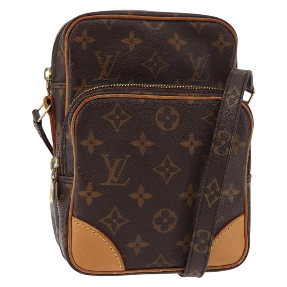 LOUIS VUITTON Monogram Amazon Shoulder Bag M45236 Auth France (1 of 18)