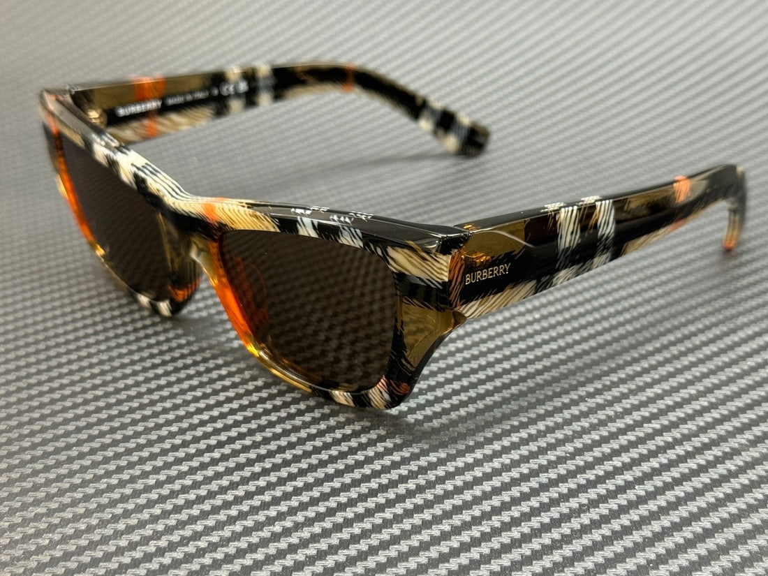 Burberry BE4441U 414673 Check Sand Brown Women's 52mm Sunglasses with Authenticity Certificate (1 of 5)