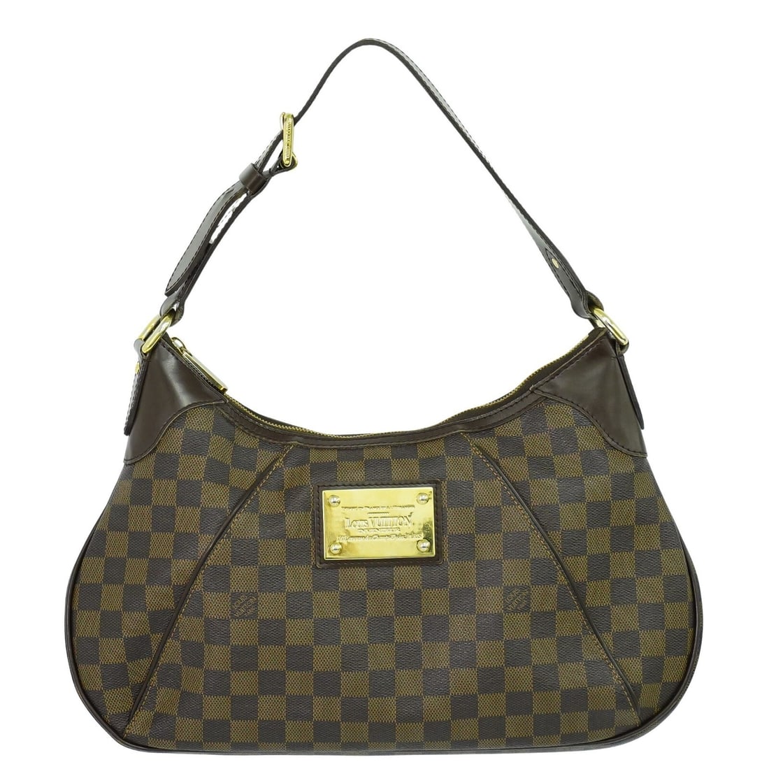 Louis Vuitton Damier Canvas Thames Brown Handbag 35cm by 20cm by 6cm (1 of 10)