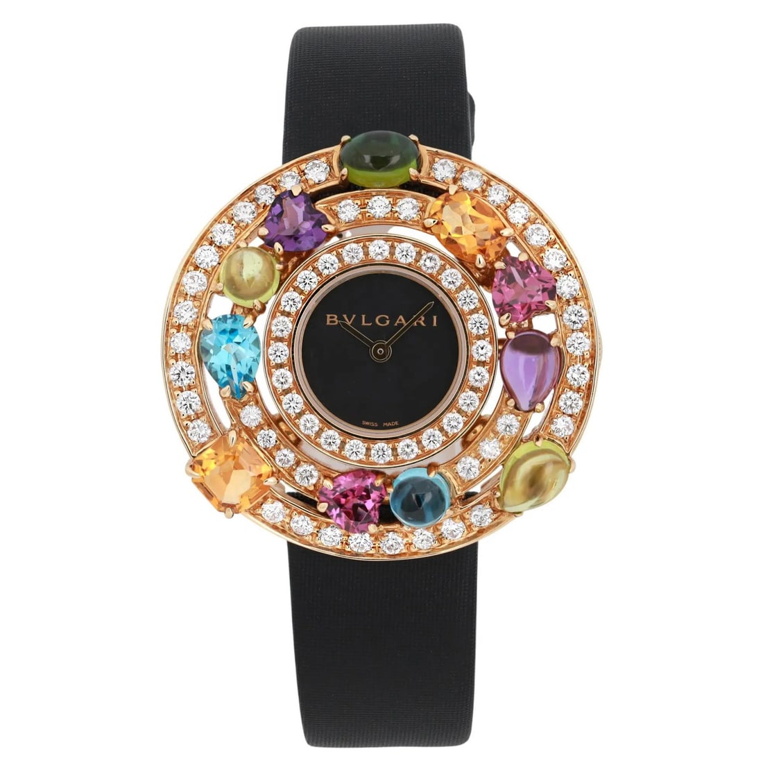 BVLGARI Asutorare 18K Yellow Gold Diamond Watch AE36G Luxury: BVLGARI Asutorare 18K Yellow Gold Diamond Watch AE36G Luxury Discover the exquisite BVLGARI Asutorare Cherki wristwatch, a stunning blend of luxury and elegance. This 18K yellow gold timepiece feature