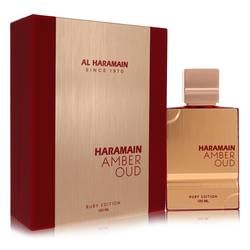 Al Haramain Amber Oud Ruby Eau De Parfum Spray (Unisex) By Al Haramain: Al Haramain Amber Oud Ruby Eau De Parfum Spray (Unisex) By Al Haramain Al Haramain Amber Oud Ruby Perfume by Al Haramain Size: 4 oz Eau De Parfum Spray PLEASE NOTE: Framed, Large, or heavy items do no