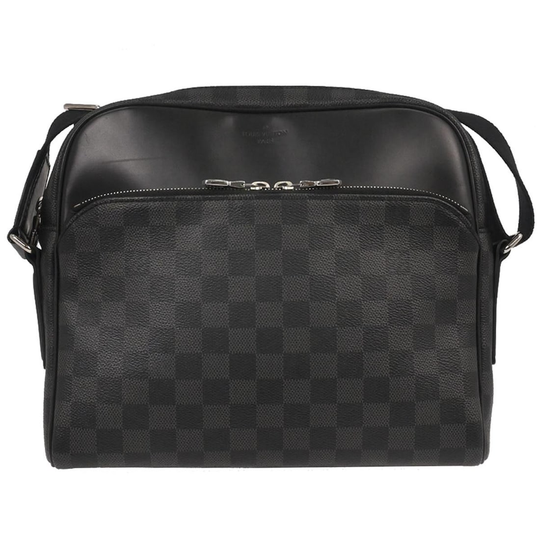 Louis Vuitton Dayton PM Shoulder Bag in Damier Graphite Canvas N41408 (1 of 10)