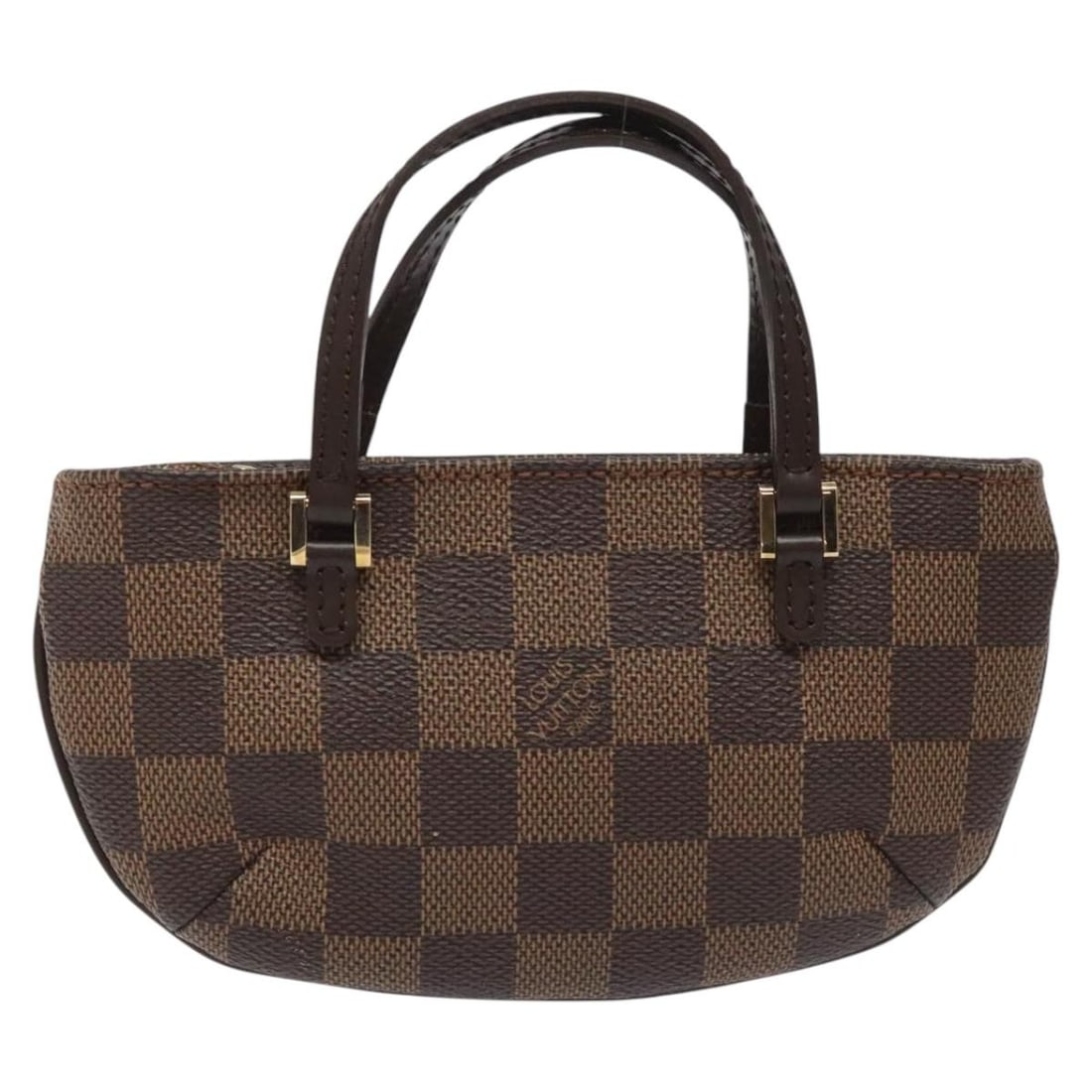Manosque Pochette Canvas Clutch by Louis Vuitton in Brown (1 of 18)