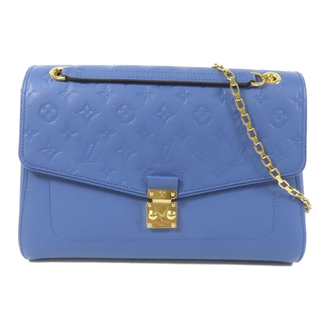 LOUIS VUITTON Saint-Germain MM Black Calfskin Shoulder Bag GHW M48933 (1 of 15)