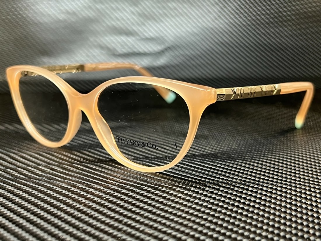 Tiffany & Co. TF2212 8268 Opal Nude Cat Eye Eyeglasses (1 of 4)