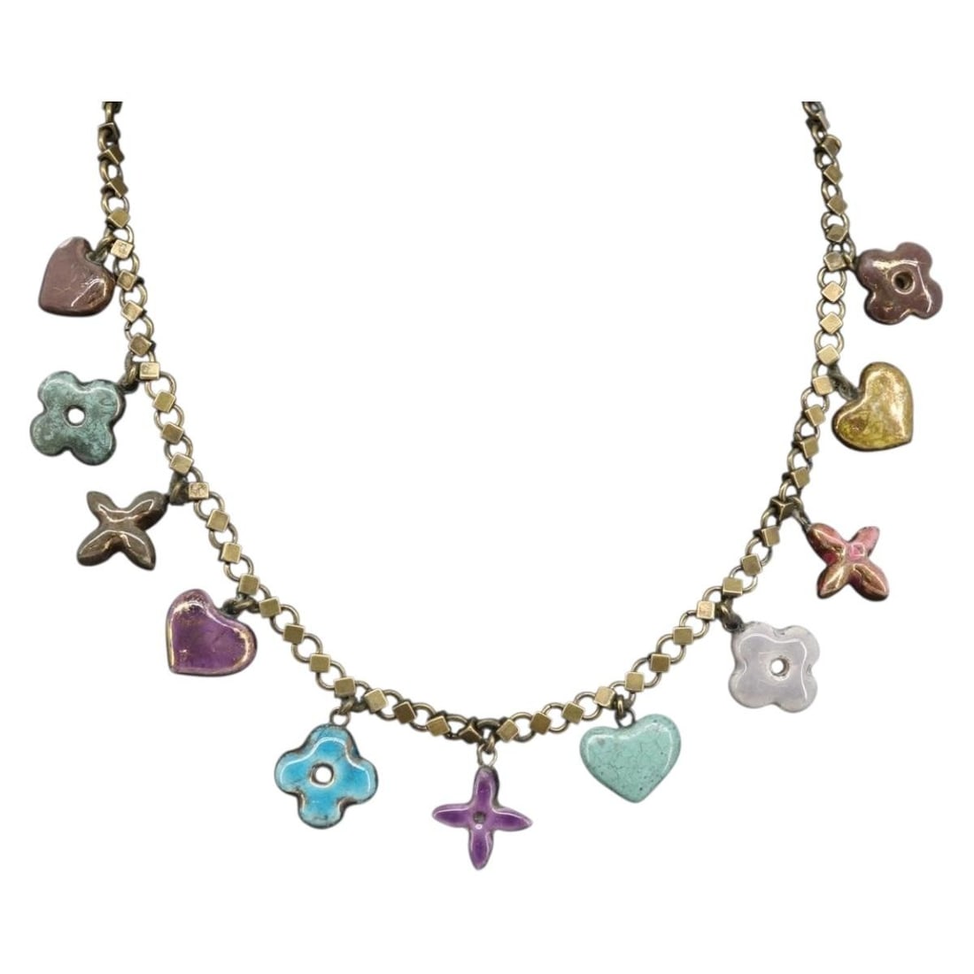 Blooming Necklace in Gold Tone Metal by Louis Vuitton 44cm (1 of 12)