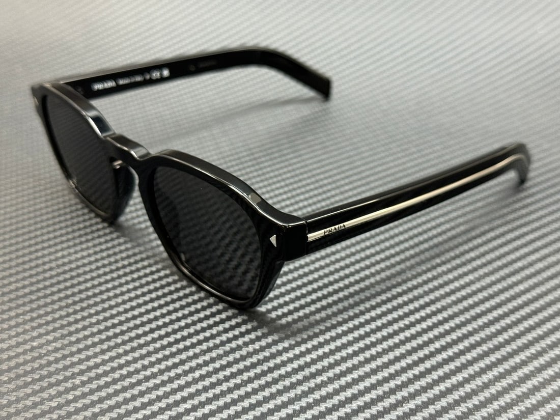 PRADA PR A16S 16K731 Black Grey Unisex Sunglasses with Authenticity Certificate (1 of 5)