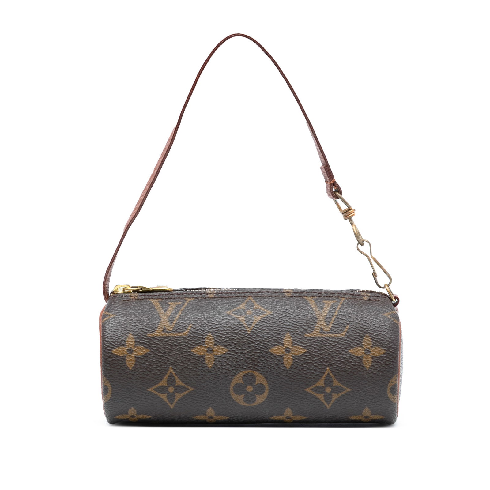 Louis Vuitton Papillon Pochette Brown Monogram Canvas Bag With Detachable Strap (1 of 6)