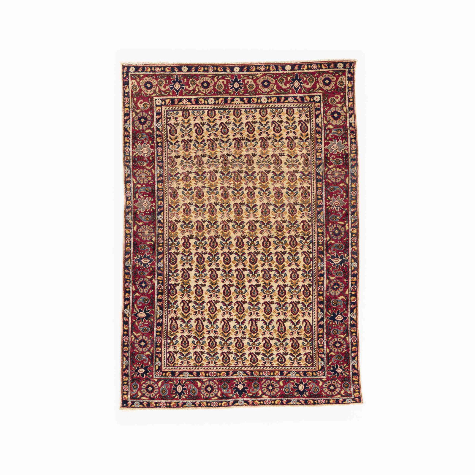 Handmade Kayseri Wool Carpet 45.7 x 65.7 Inches (1 of 8)