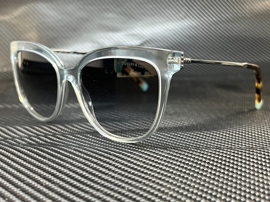 Tiffany TF4176 83360O Blue Cat Eye 55mm Women's Sunglasses with Accessories (1 of 4)