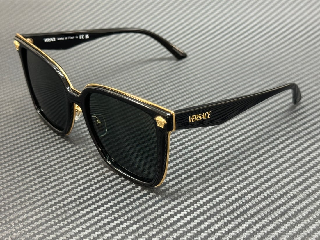 Versace VE2278D GB1 87 Black Grey Women's Sunglasses with Authenticity Certificate (1 of 5)