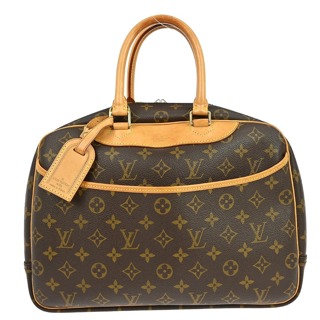 Louis Vuitton Deauville Monogram Canvas Medium Bowling Vanity Bag (1 of 16)