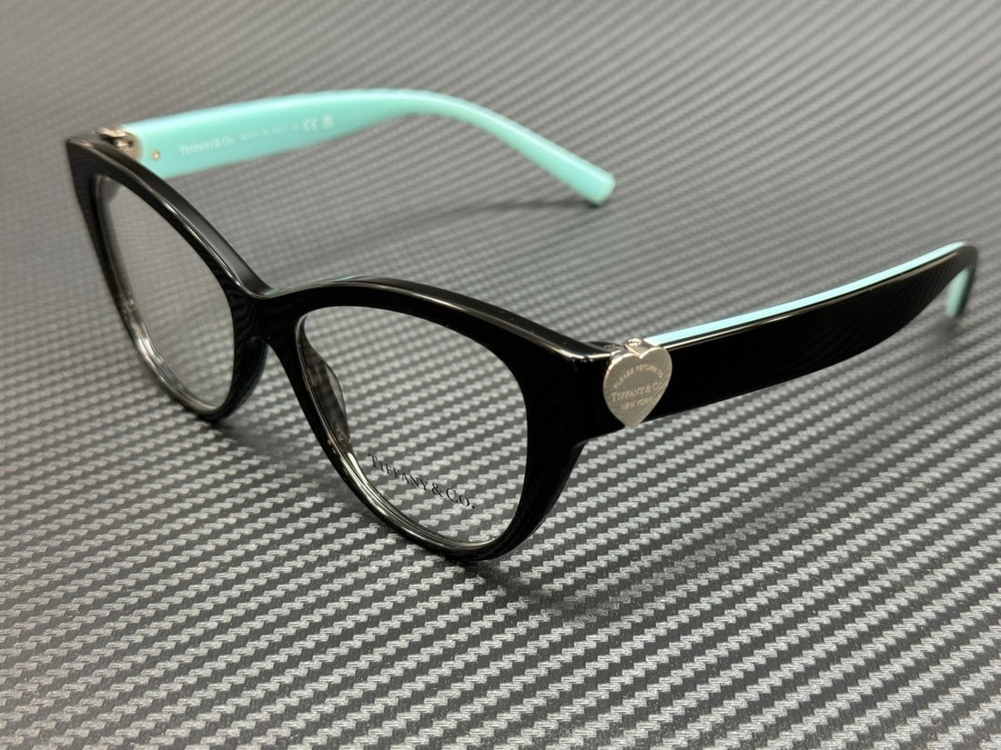 Tiffany & Co. TF2251 8406 Black Women's Eyeglasses with Box and Certificate (1 of 5)