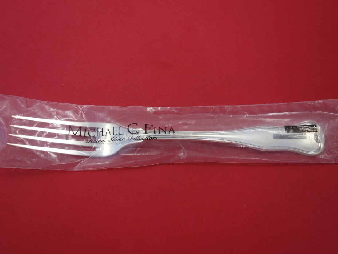 Zaramella Argenti Danese Sterling Silver Meat Fork 9 3/4 Inch: Zaramella Argenti Danese Sterling Silver Meat Fork 9 3/4 Inch This exquisite serving fork is part of the Danese pattern by Zaramella Argenti. Crafted from high-quality sterling silver, this large meat