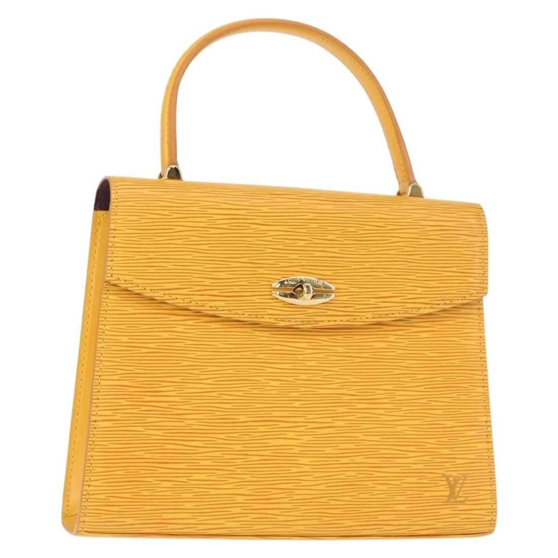 LOUIS VUITTON Epi Malesherbes Hand Bag Tassili Yellow M52379 Auth: LOUIS VUITTON Epi Malesherbes Hand Bag Tassili Yellow M52379 Auth This authentic Louis Vuitton Epi Malesherbes Hand Bag in the stunning Tassili Yellow/Jonne color is an elegant accessory for any occas