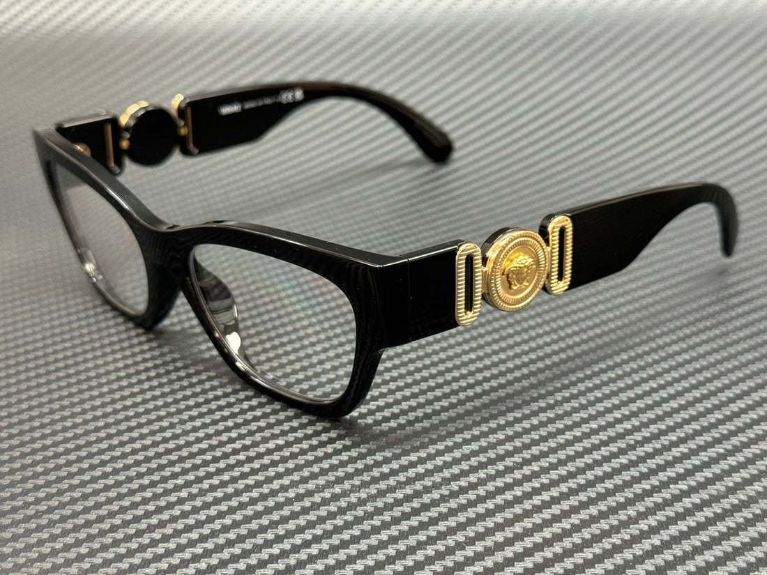 VERSACE VE3367U GB1 Black Women's Eyeglasses with Authenticity Certificate (1 of 5)