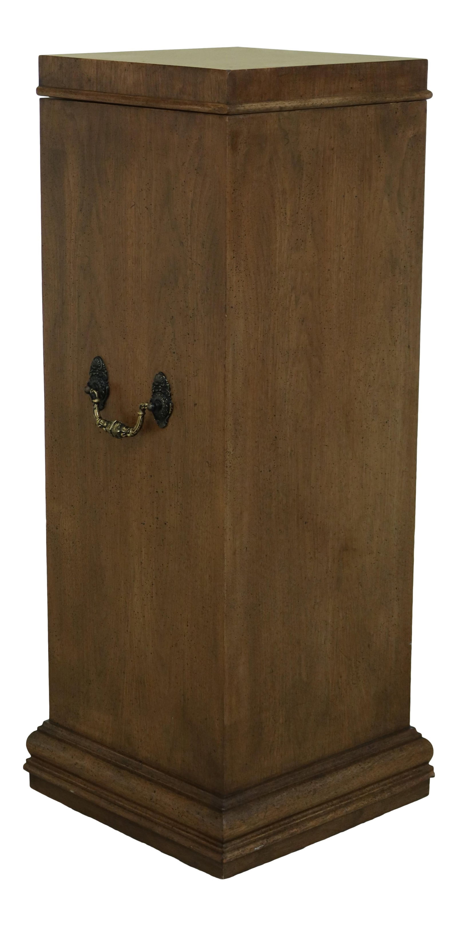 Regency Style Walnut Cellerate Cabinet with Brass Hardware (1 of 10)